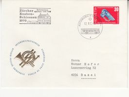 Sonderstempel A. 1194 Knabenschiessen Zürich