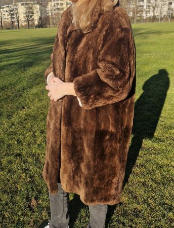 Teddybär-Pelzmantel
