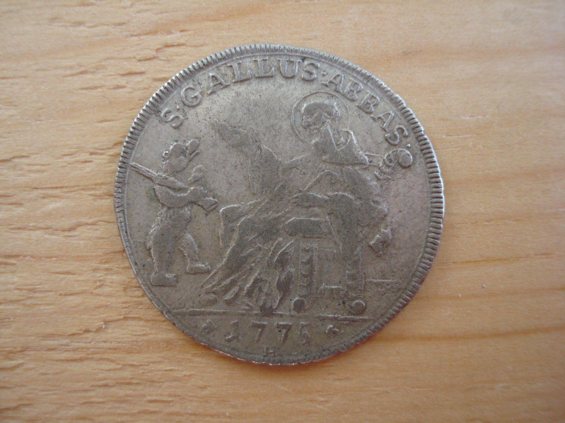 Tutti le monete: (D) St. Gallen Abtei 10 Kr 1775 – Usato da Erlach venduto da Net-Coins