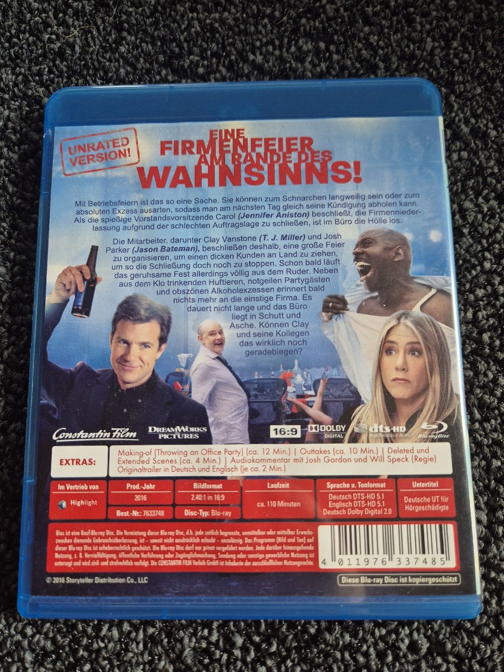 Tutti i DVDs: Dirty Office Party Blu-ray – Usato da Ruswil venduto da jan_bxl5 1