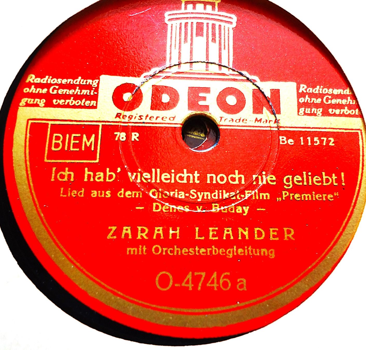 Dischi in vinile: Zahrah Leander, Album mit 12 Schellackplatten – Usato da Hemishofen venduto da Phonomandy 8
