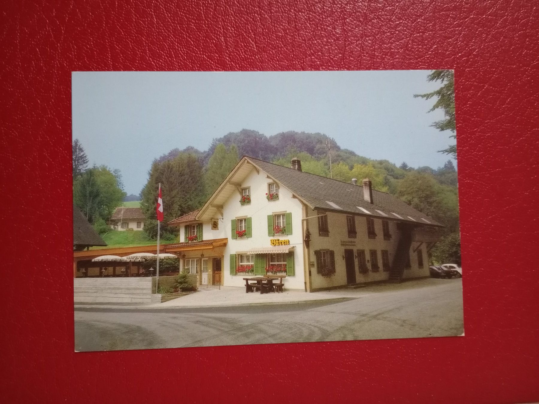 Cartoline postali: Ochlenberg Bern Restaurant Bären – Usato da Küttigen venduto da Melisch1000