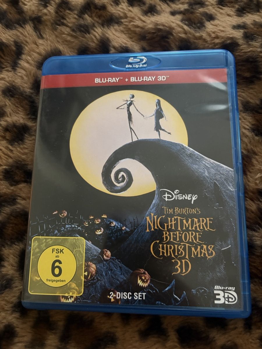 Alle DVDs: Nightmare Before Christmas 3D Blu-ray + Blu-ray (2-Disc Set) – Gebraucht aus Winterthur von nik_pr58