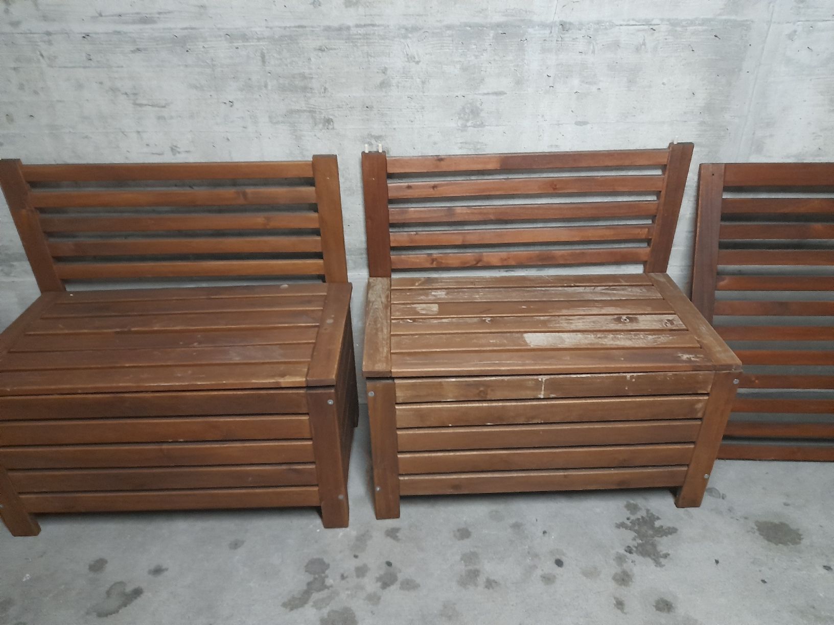 Ikea Panchine: 2xÄPPLARÖ Bank+Wandpaneel – Usato da Glattbrugg venduto da B_B 4