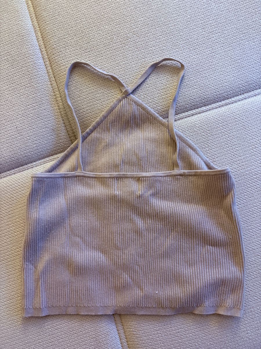 Tops: Damen Tanktop beige Grösse S  – D'occasion à Kriens par dajaxoxo 1