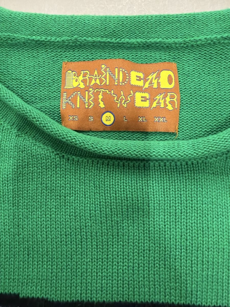 Pullover & Sweatshirts: Brain Dead Strickpullover grün Grösse M wie neu – Neu (gemäss Beschreibung) aus Samstagern von UM94 1
