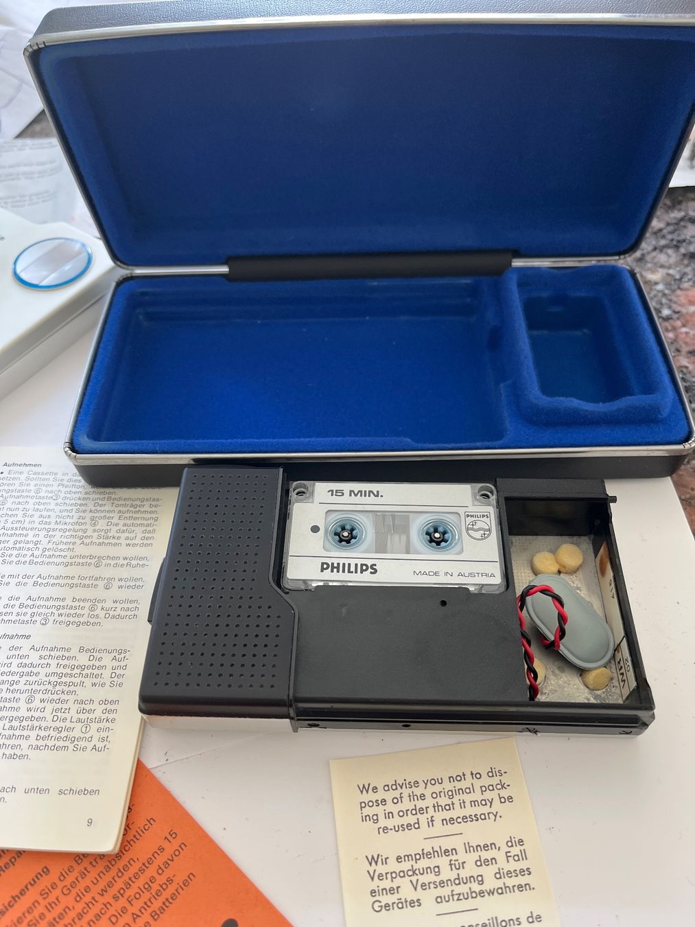 Philips Aufnahmegeräte: Philips Pocket Memo Special 0095, – Gebraucht aus Spiegel b. Bern von Burdicrew 2