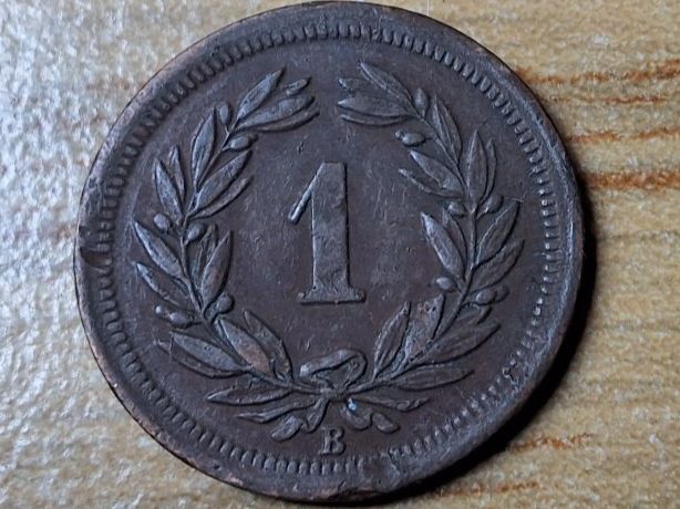 Tutti le monete: 1 Rappen 1899 - sehr schön! – Usato da Münchenstein venduto da purbach1 9