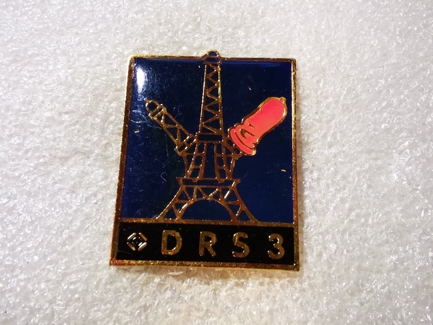 Placchette & Badge: Ansteckpin 95: DRS 3 – Usato da Oppligen venduto da Pin-Fall-Shop