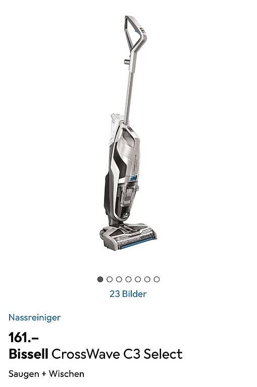 Bissell Aspirapolveri & Accessori: Bissell Crosswave C3 Select – Usato da Eriswil venduto da schneider_d