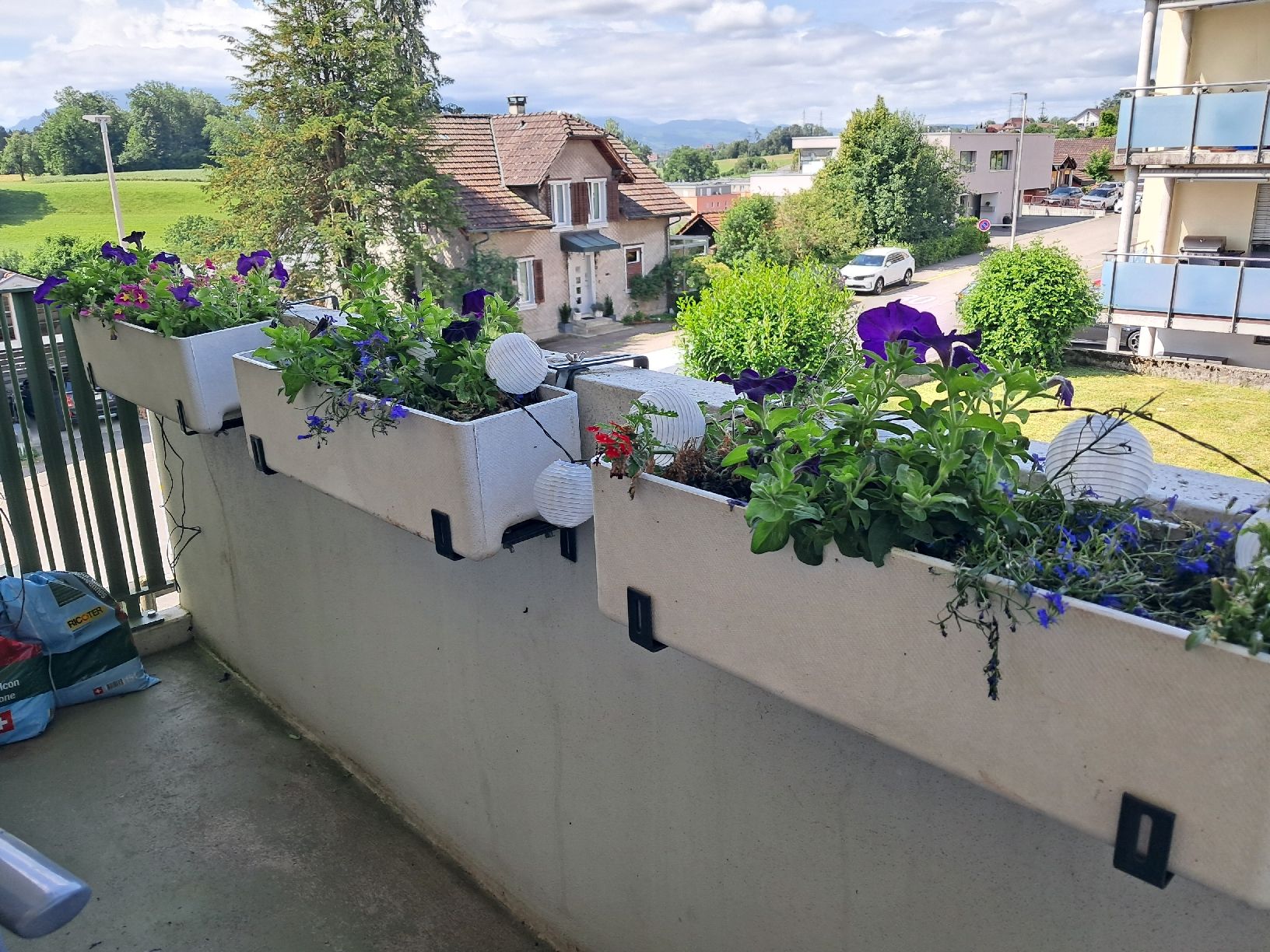 Vasi per fiori: 5x Balkon Blumentöpfe – Usato da Eschenbach LU venduto da Blackjack6 1