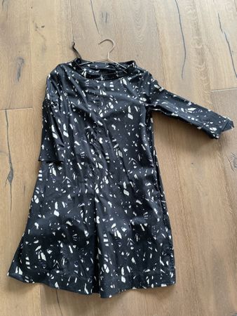COS Dress Gr. 34 Spring Dress Patterned Dress Black White