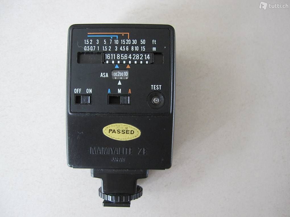Flash: MAMIYALITE ZE Compact Flash – Usato da Horgen venduto da sarahbuechler01 1