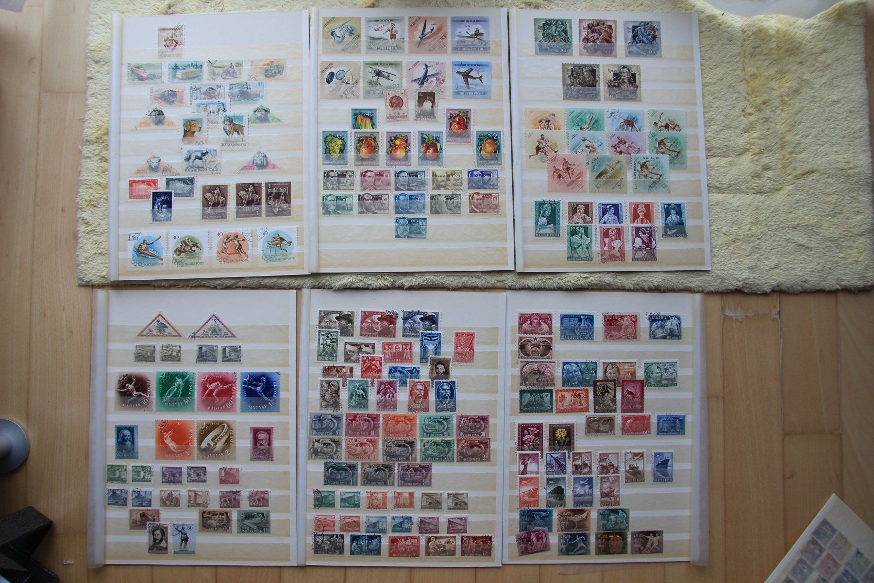 Alle Briefmarken: Ungarn Briefmarkensammlung – Gebraucht aus Schlieren von Sternstunde2 1
