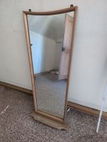 Wandspiegel Holz mit Ablage Vintage gebrauchter Zustand