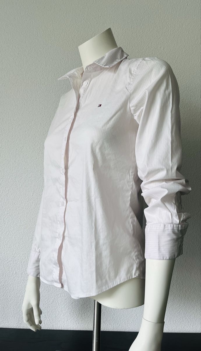 Tommy Hilfiger Camicette: Tommy Hilfiger Hemd, Gr. 34 oder XS, rosa/weiss gestreift – Usato da Emmenbrücke venduto da Anna01014