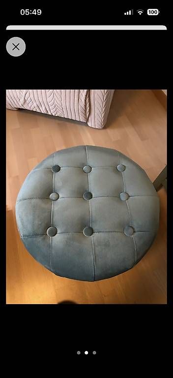 Sgabelli: Sitzhocker/ Pouf/grün Top Zustand – Usato da Buchs SG venduto da Ceecee1 1