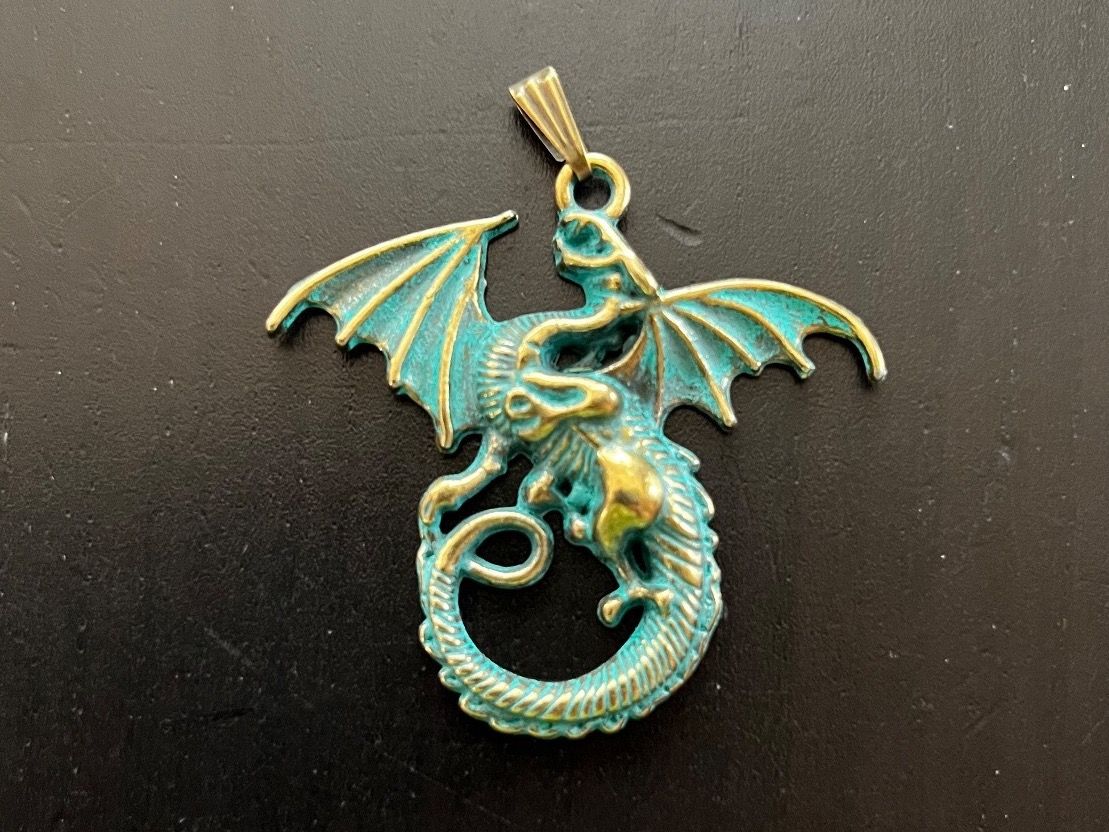 Ciondoli: Amulett/ Anhänger Drache – Nuovo (secondo la descrizione) da Gams venduto da Mariawicca