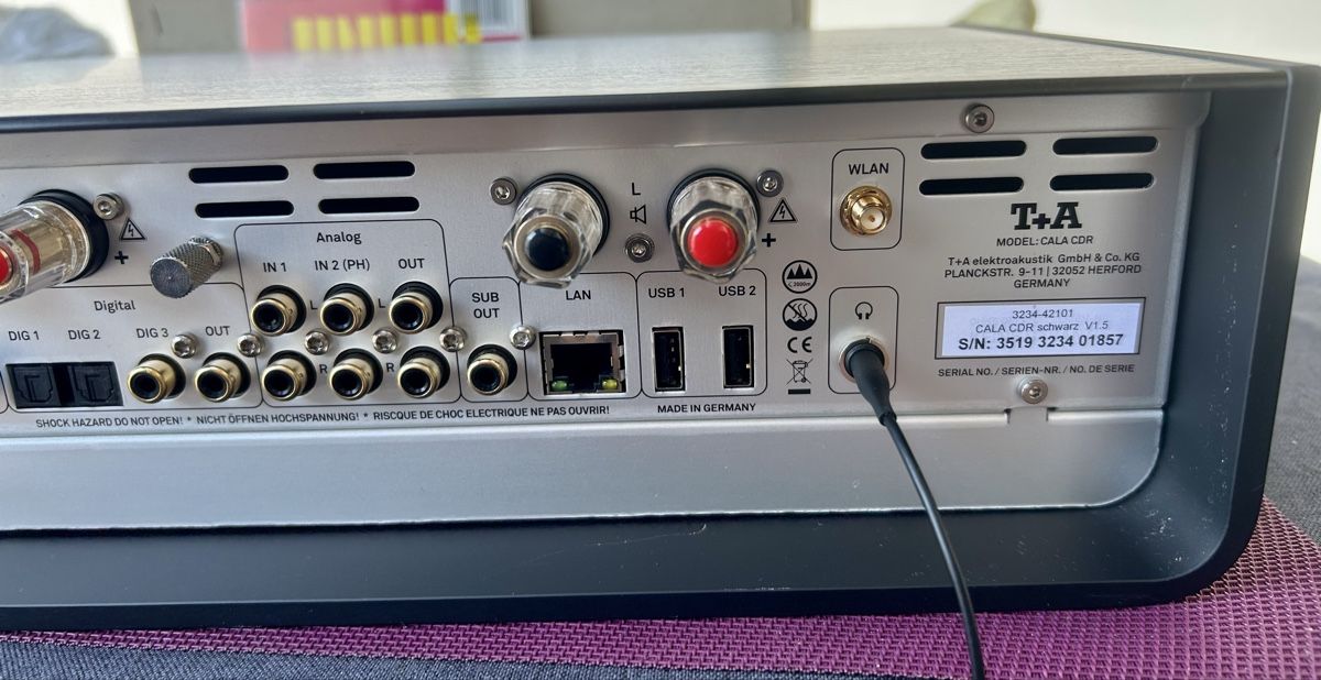 T+A Sistemi audio & multimediali: T+A Cala CDR Streaming Receiver wie neu  – Usato da Frauenfeld venduto da Colonia64 3