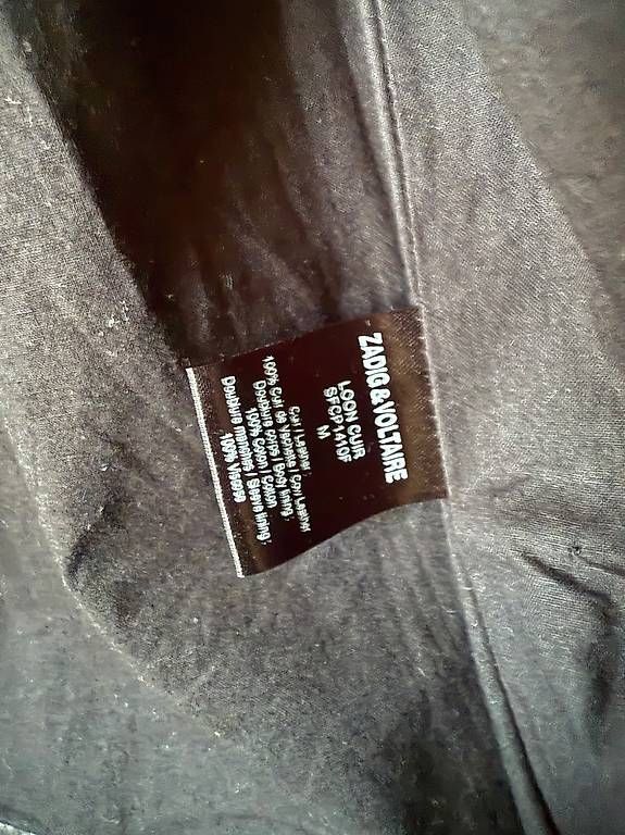 Giacche: Zadig&Voltaire Lederjacke – Nuovo e nell'imballaggio originale da Wädenswil venduto da kar_bw9s 1