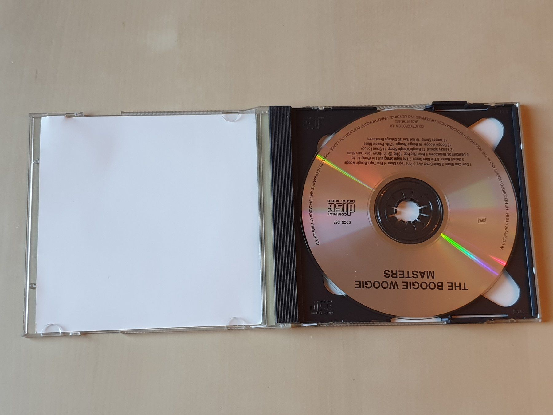 CD: The Boogie Woogie Masters – Usato da Stansstad venduto da collectorsshop 2