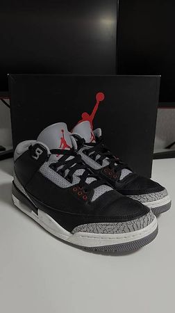 Air Jordan 3 Retro OG ?Black Cement? ? Grösse EU 42