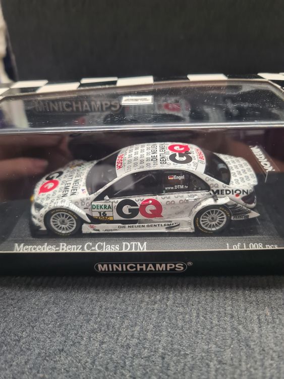 Miniature Minichamps 1/43 – Mercedes C-Class DTM 2009 – Susie Stoddart – TV-Spielfilm