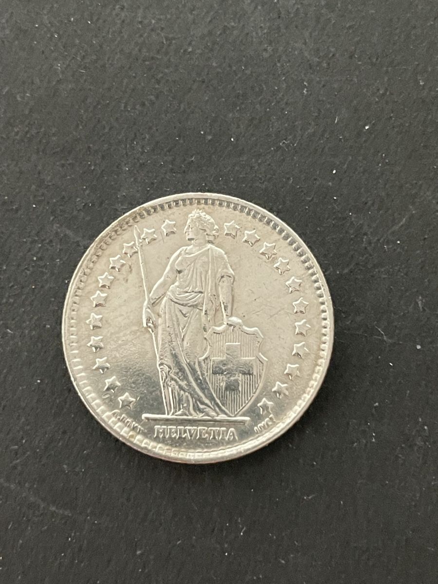 Toutes les monnaies: 1.- Silber CH Jahr 1960 – D'occasion à Meierskappel par Hala03 3