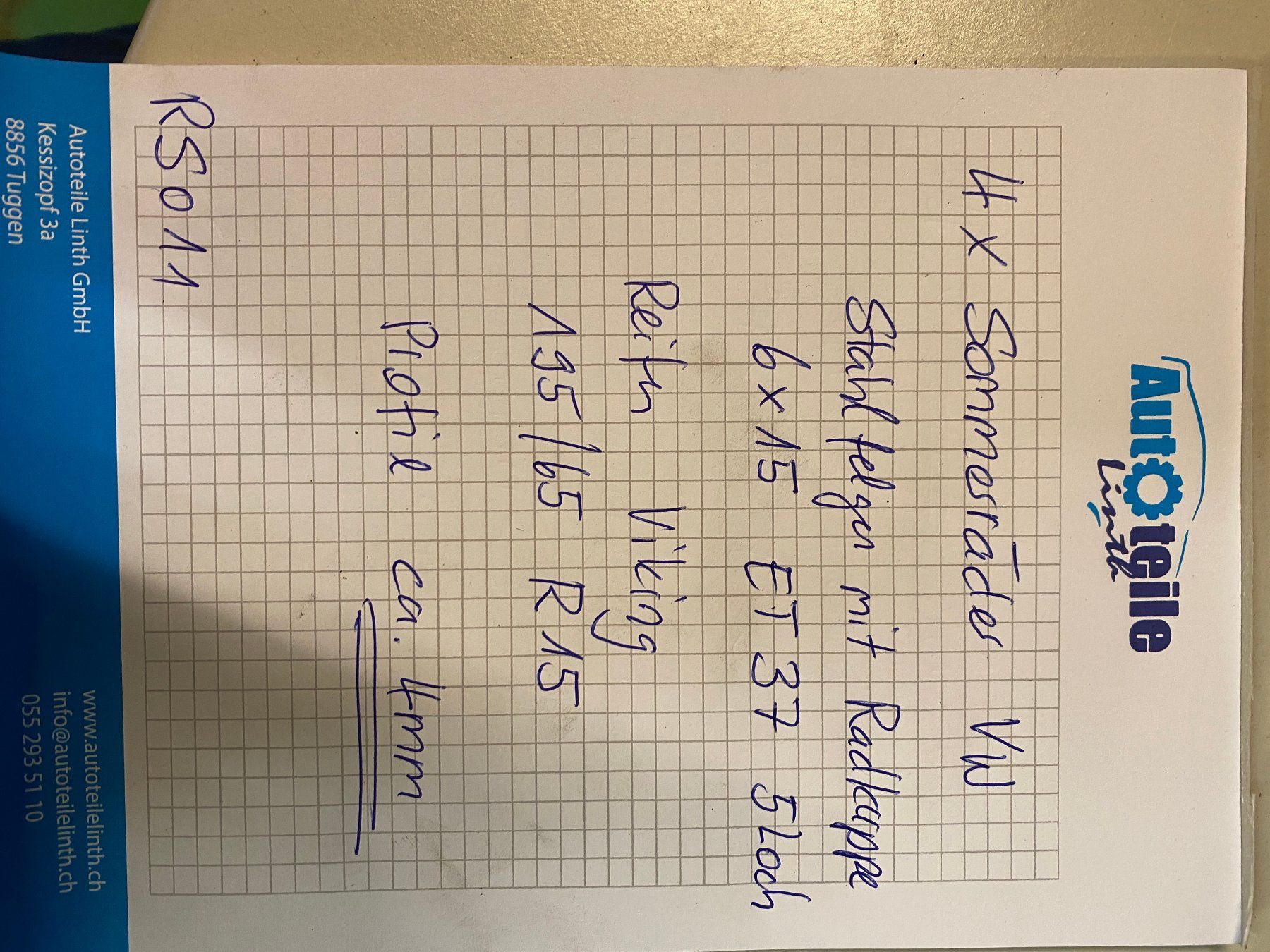 Continental Pneumatici & Ruote complete: Sommerräder VW – Usato da Kaltbrunn venduto da Steoli74 4