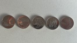 5x5 Franken Gedenkmünzen