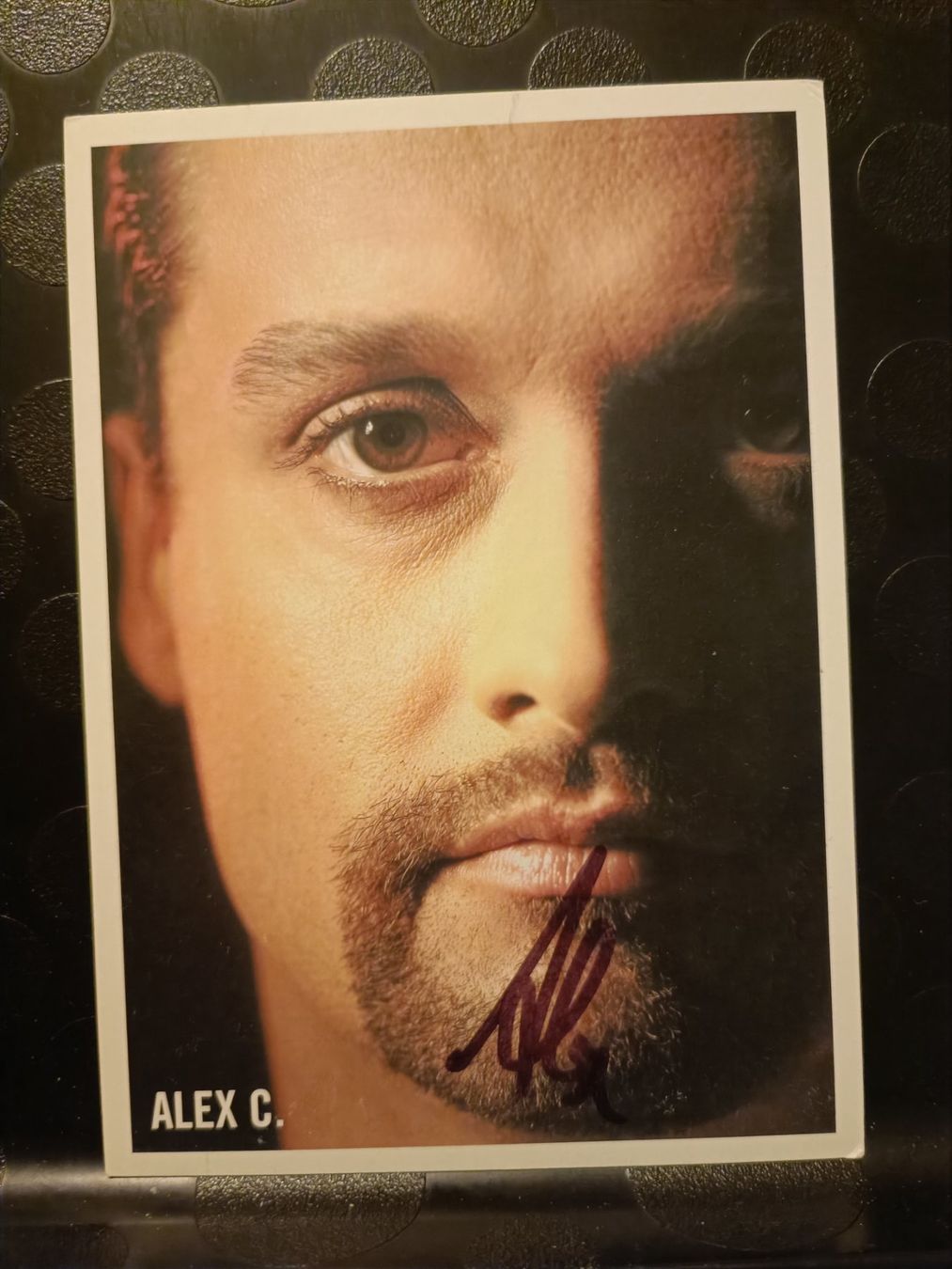 Autografi: Alex Christensen / U96 - handsignierte Autogrammkarte – Usato da Menziken venduto da Artographs