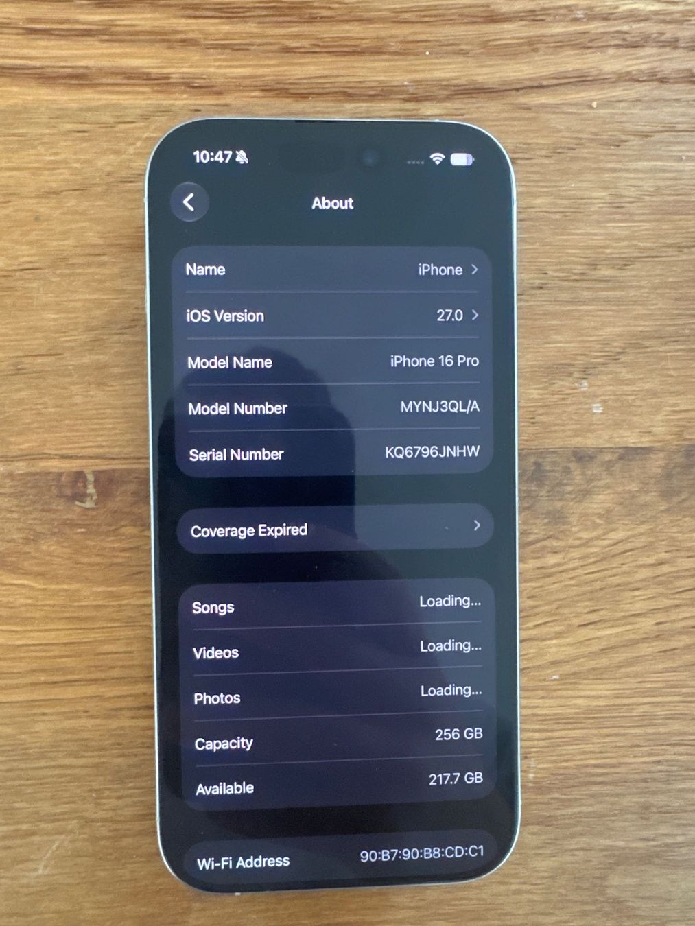 Apple Handys / Smartphones: iPhone 16 Pro (Screen potenziell defekt) – Gebraucht aus Niederteufen von Schakalaka