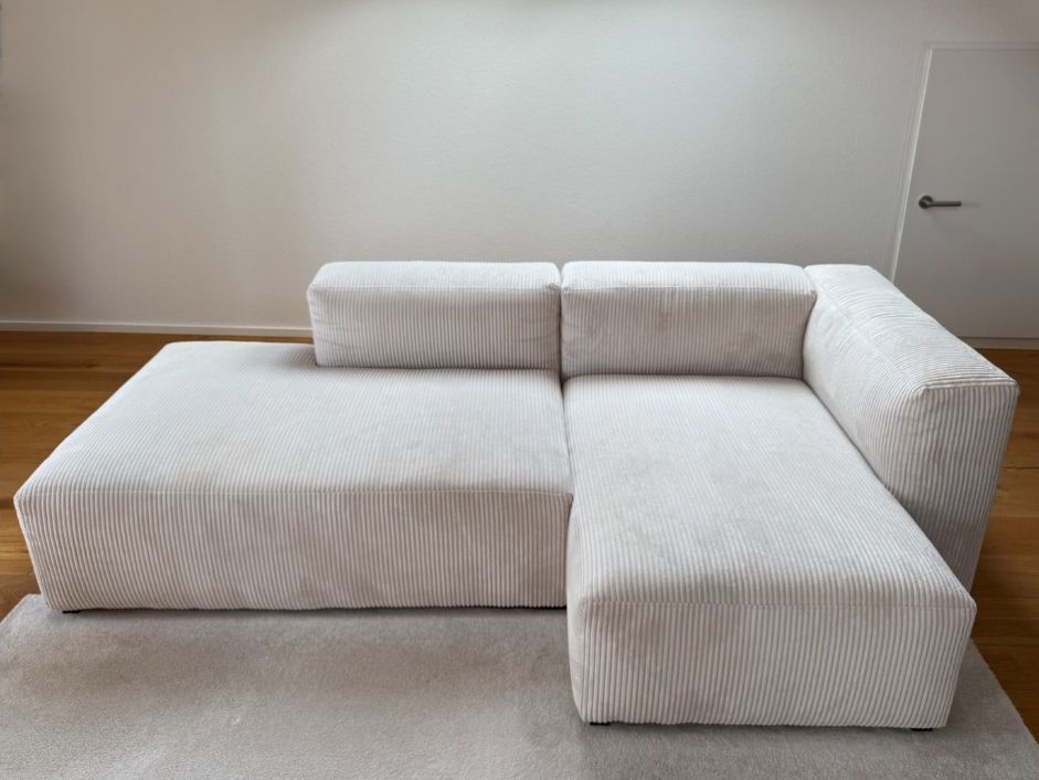 Micasa Sofas: Micasa CORDIN Ecksofa creme – Gebraucht aus Hindelbank von LeoSal