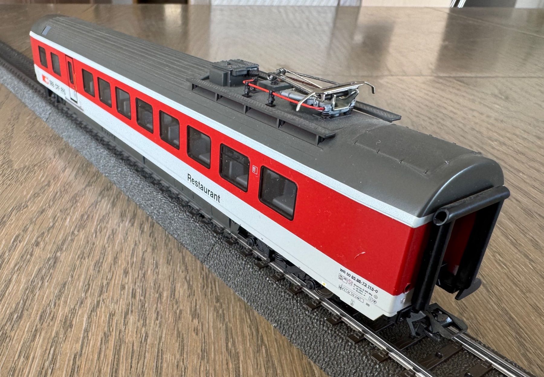 Märklin Modellini di ferrovie: SBB-Restaurantwagen,  EW IV WR – Nuovo (secondo la descrizione) da St. Moritz venduto da Manu7500 3