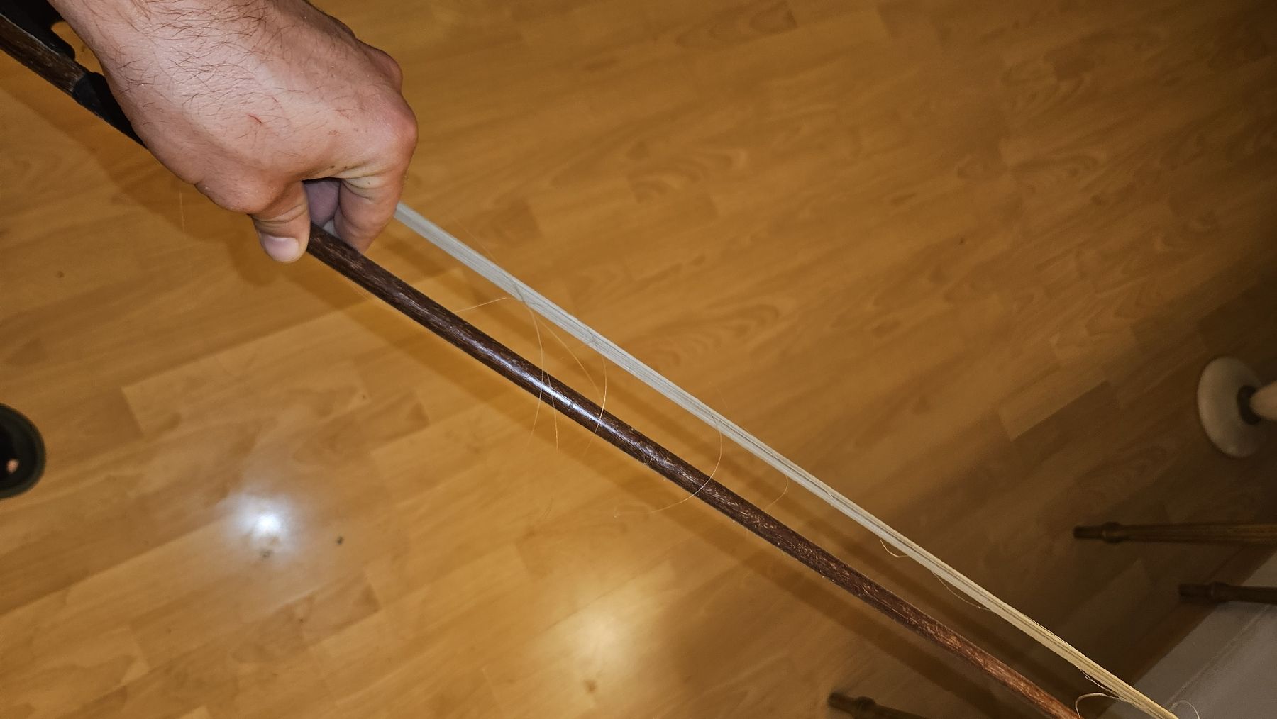 Strumenti musicali: Kontrabass Karl Basler Baumgartner gebraucht mit Bogen – Usato da Rickenbach b. Wil venduto da nic_8ljr 4