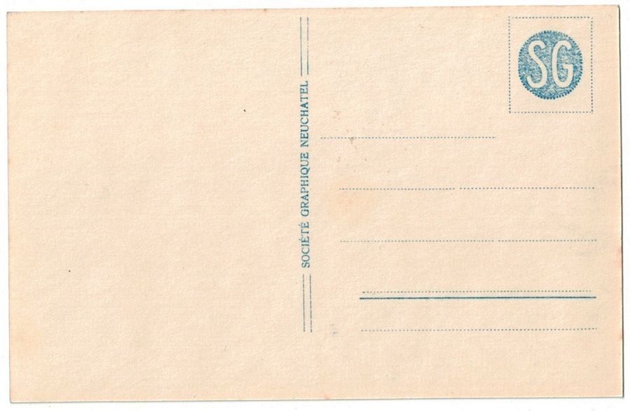 Cartoline postali: La Sagne, vers 1930 – Usato da Frauenfeld venduto da POML 1