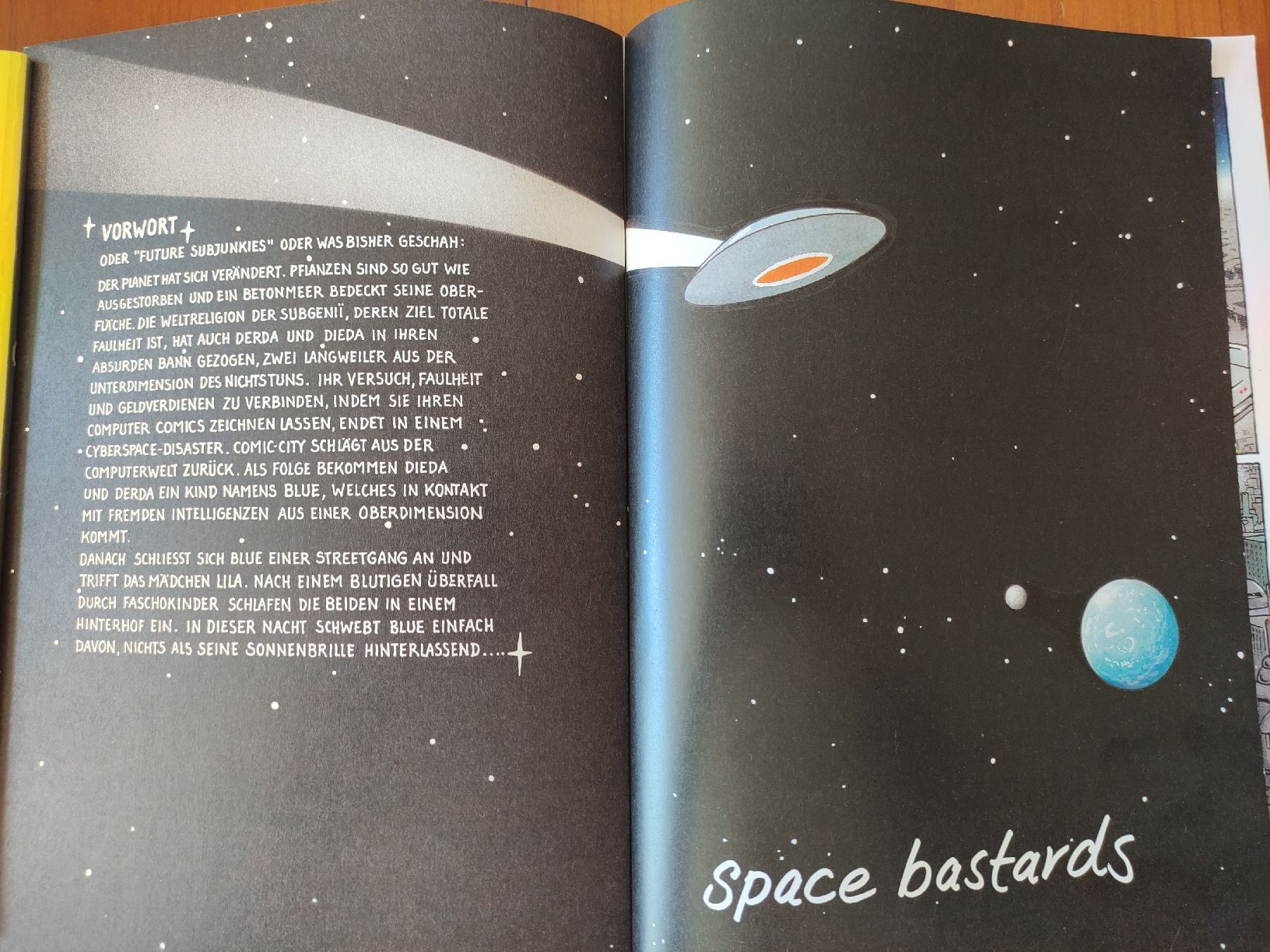 Fumetti: Space Bastards, Seyfried & Ziska – Usato da St. Gallen venduto da Pintador 1