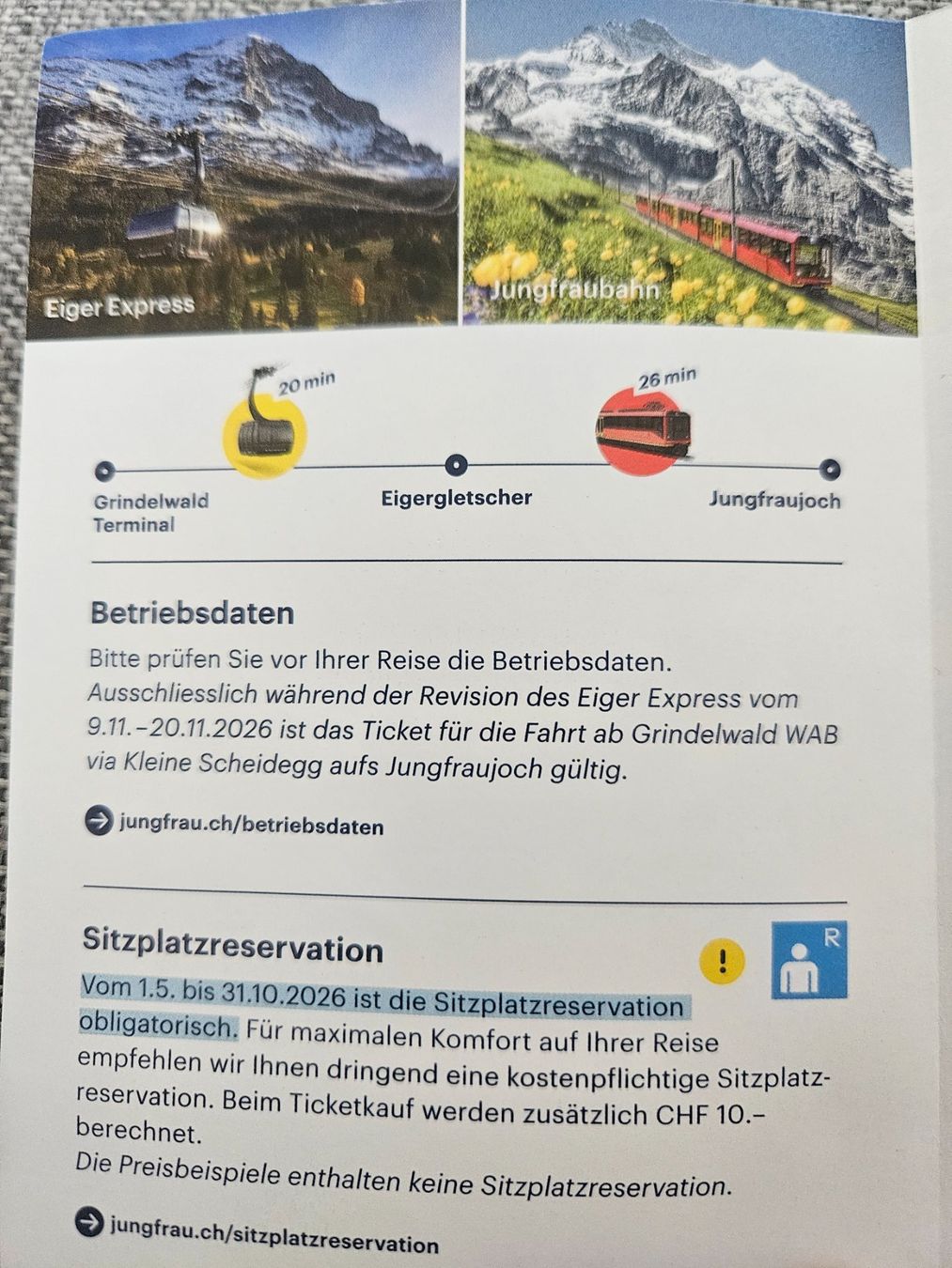 Buoni: Jungfraujoch Rabatt Code – Nuovo (secondo la descrizione) da Rüti ZH venduto da looren94 2