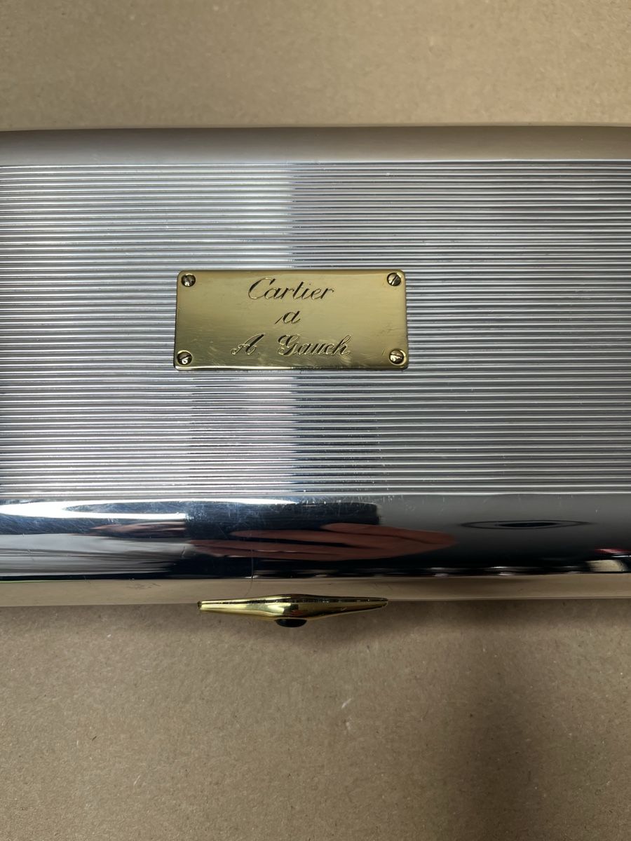 Altri Prodotti per fumatori: Cartier-Zigarrenetui 925 Silber – Usato da Zürich venduto da Finn_Derlohn 3