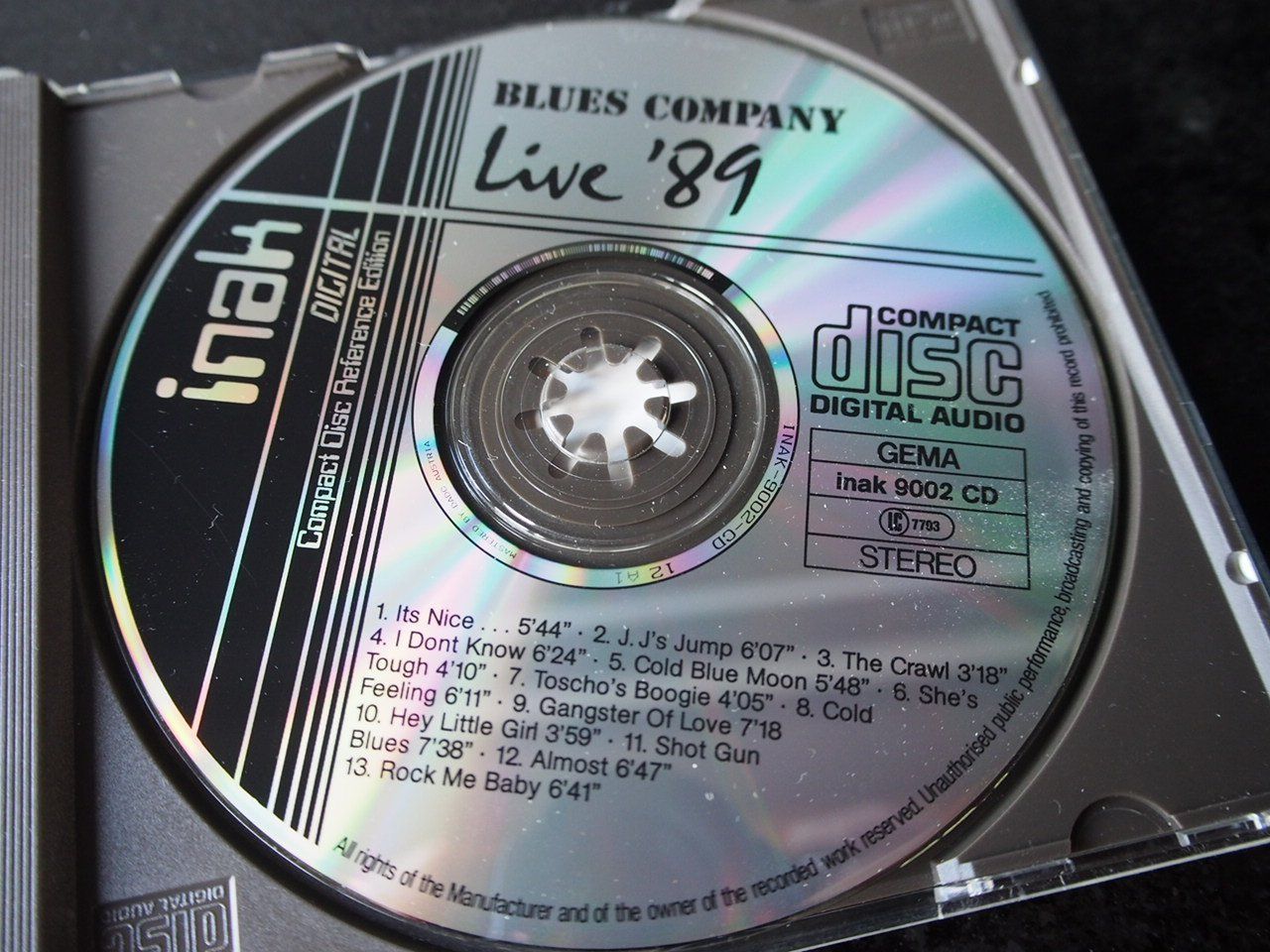 CDs: Blues Company Live 89 CD – Gebraucht aus Zofingen von sosalinos01 1