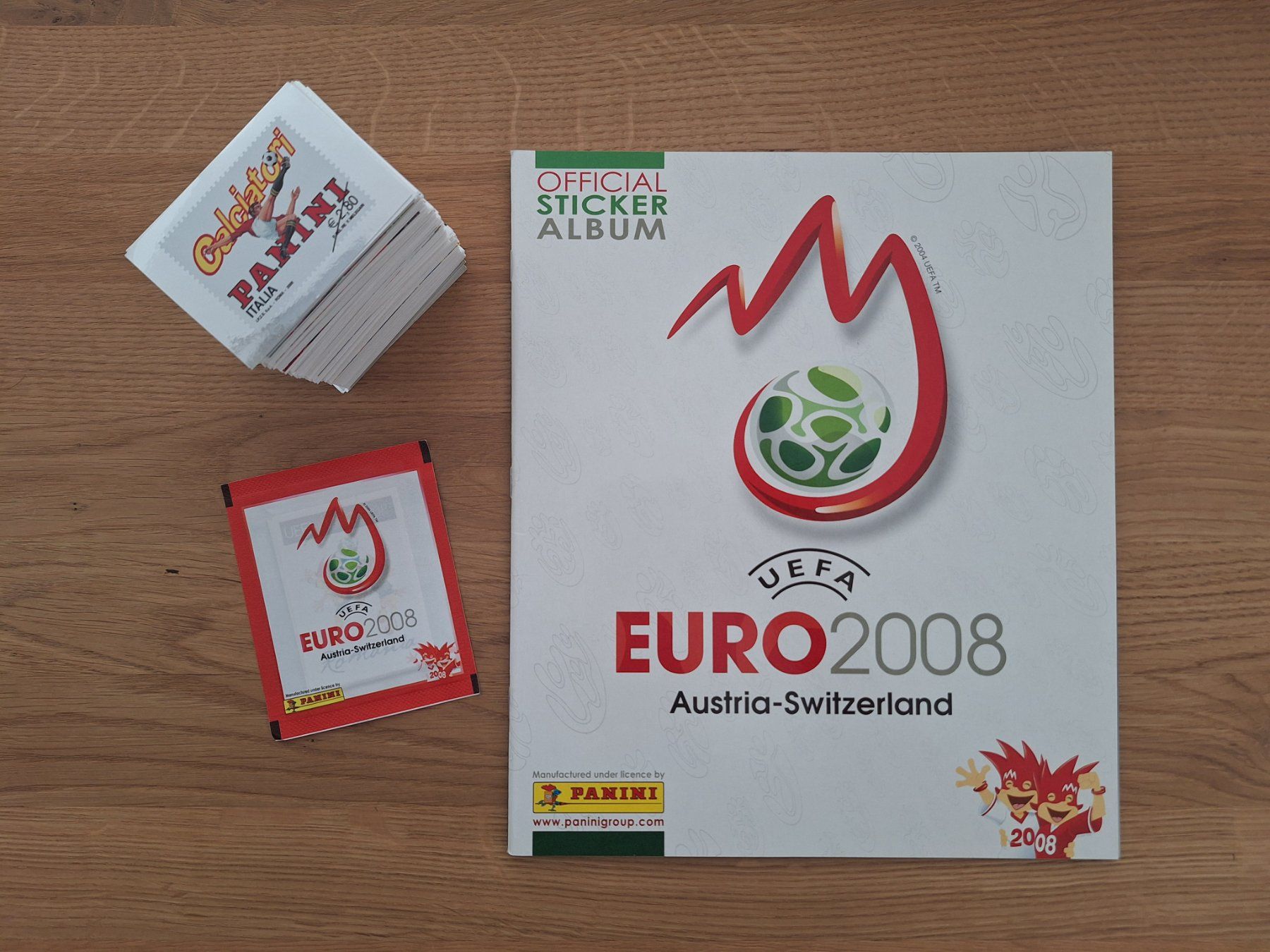 Panini Album: PANINI EURO 2008 – Usato da St. Gallen venduto da Matrix023