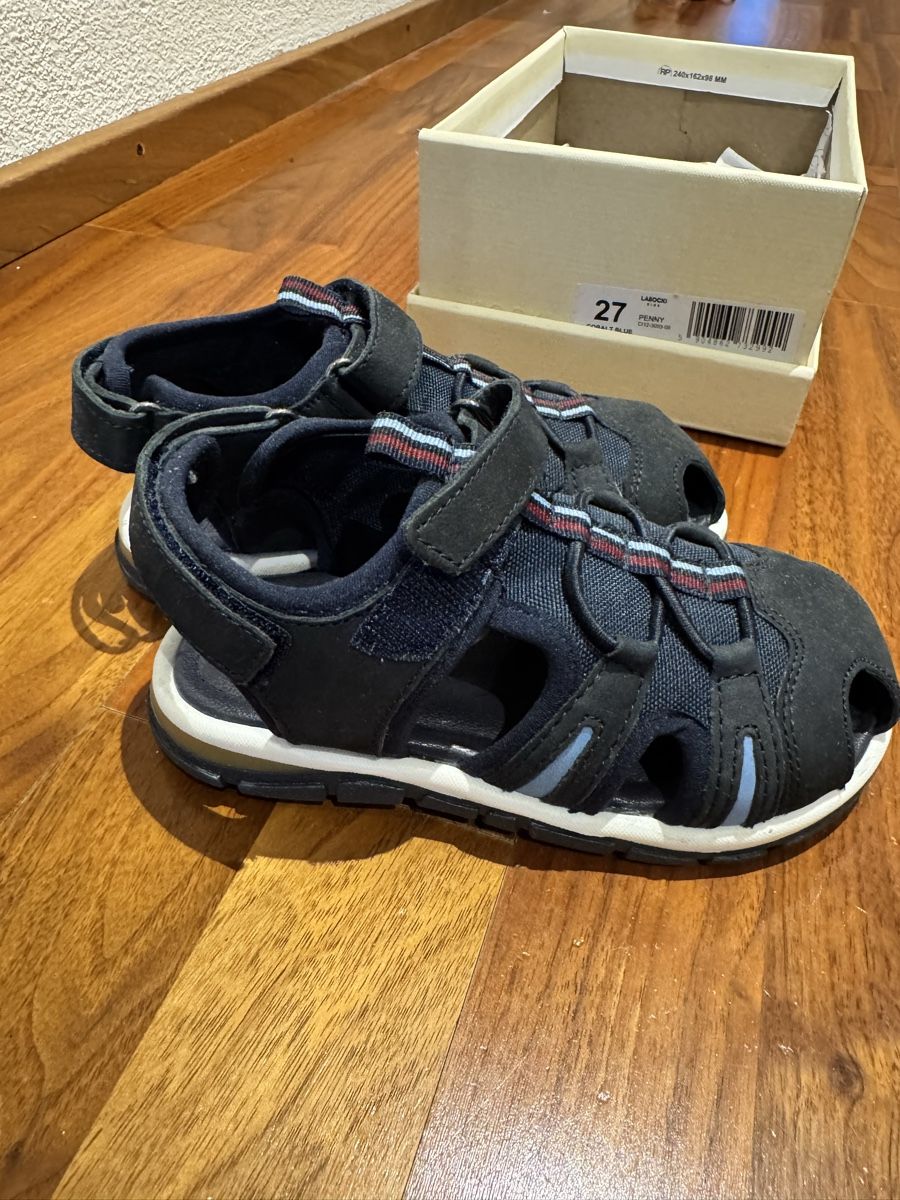 Scarpe per ragazzi: Jungensandale Gr. 27 (NEU) – Nuovo e nell'imballaggio originale da Adliswil venduto da Marylu001