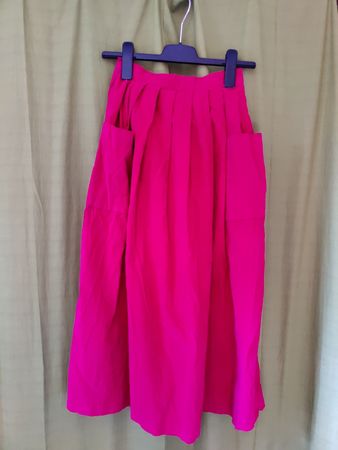 Laure Ashley Rock aus pinken Kord, 100% BW gr 36 NATUR LOVER
