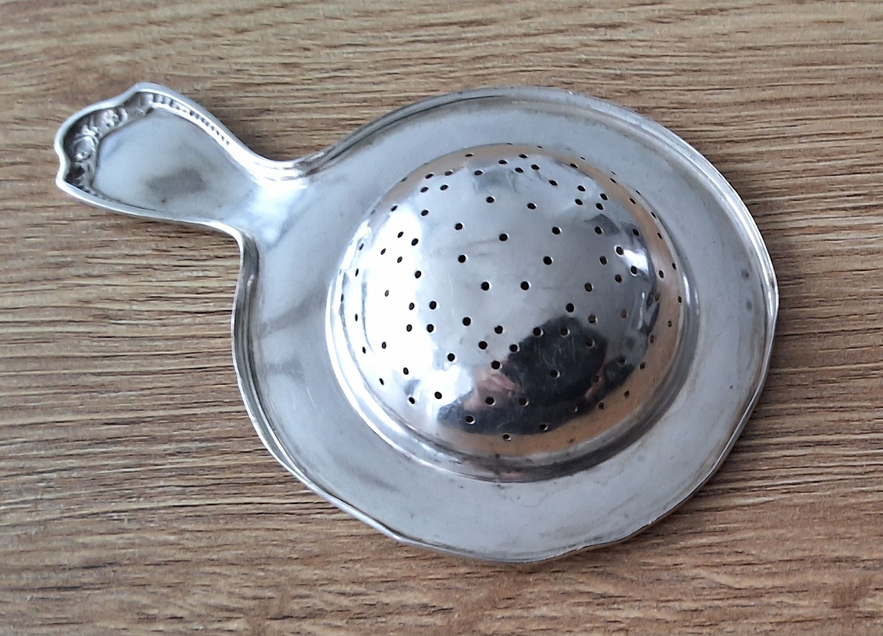 Küchengeräte: Teesieb (Jetzler, Silber 800) – Gebraucht aus Oftringen von Waltereg 4