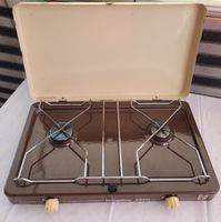 Robuster Vintage Bungalow 2500 Gaskocher 2-flammig 70er