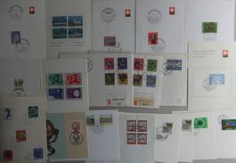 45 Schweizer Ersttagesbrief Ersttageskarte Sonderstempel