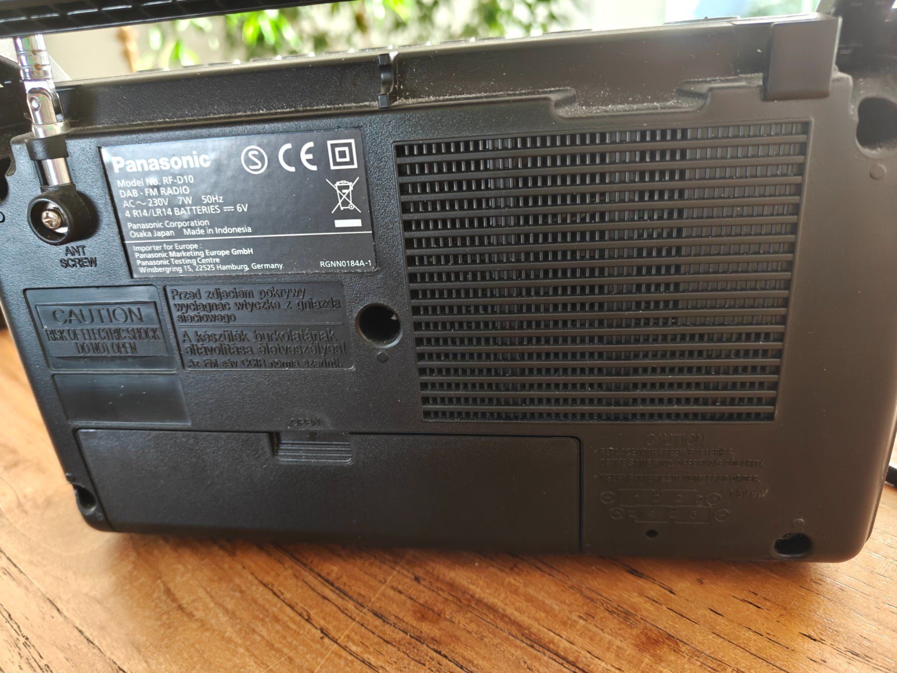 Panasonic Radios: DAB-FM Radio, Panasonic – Gebraucht aus Wabern von lavendel06 3