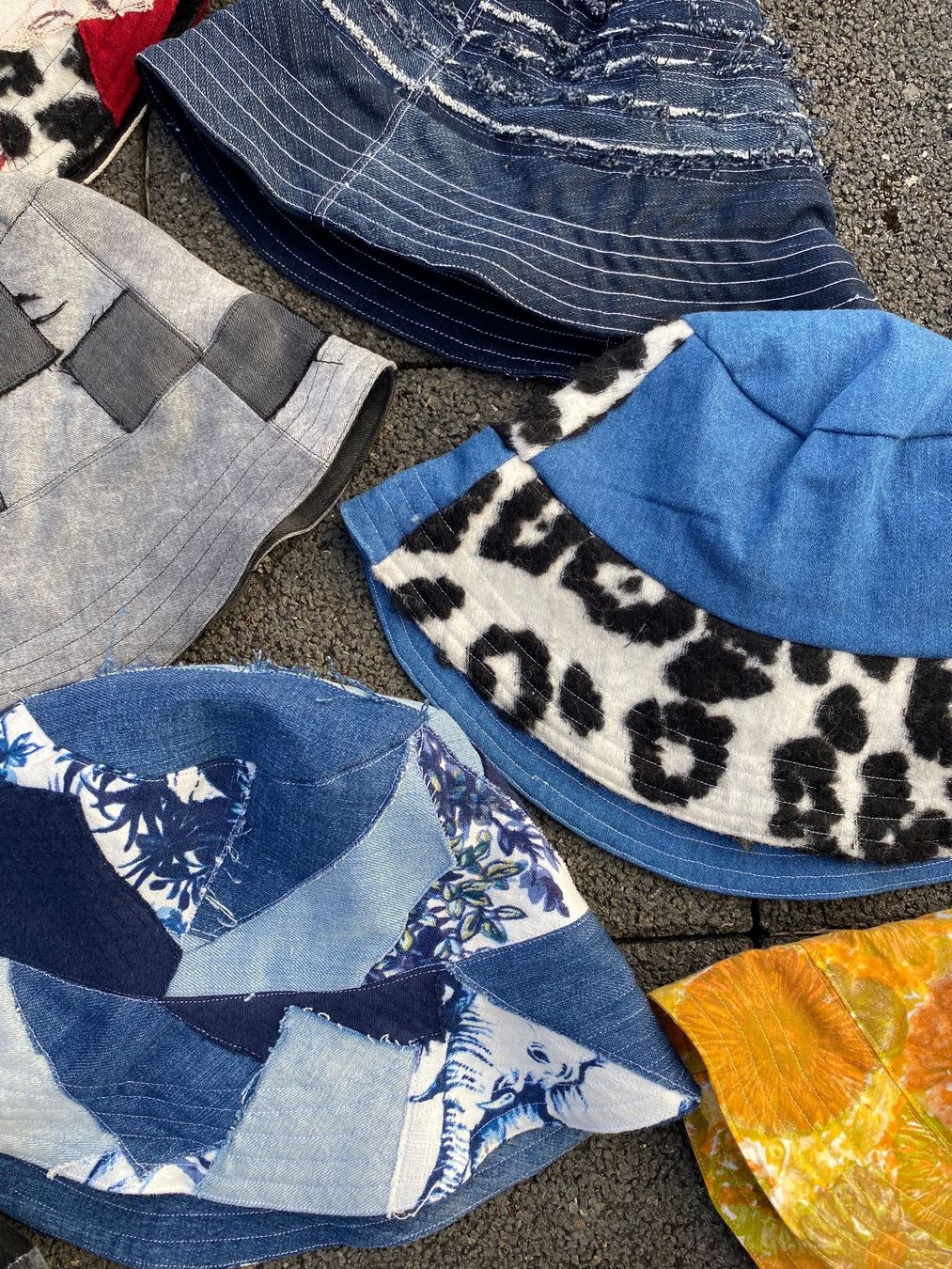 Chapeaux, bonnets & casquettes: Stylischer Jeans Hut Bucket Hat Einheitsgrösse Sommerhut – Neuf avec emballage d'origine à lommis par inf_thv8 6