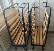 Klappbett auf Rollen