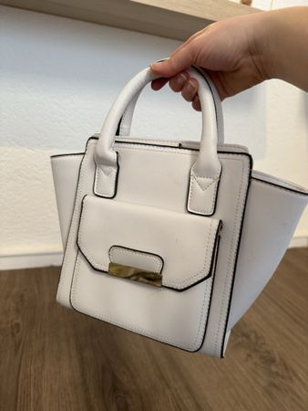 New Look Tasche Handtasche weiss